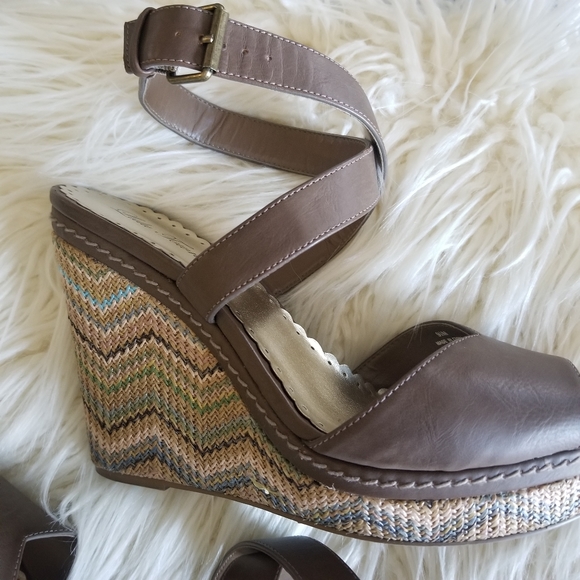 Wedge Lulu Townsend Sandals Size 9.5 9 1/2 - Picture 4 of 16